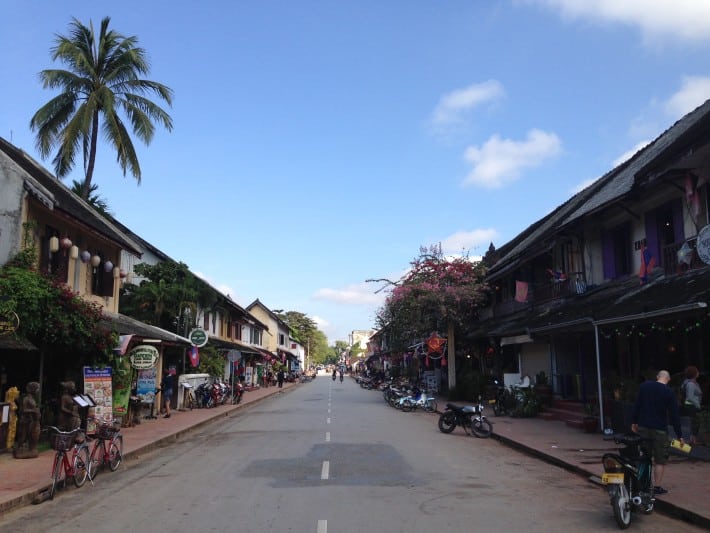 Hauptstraße Luang Prabang