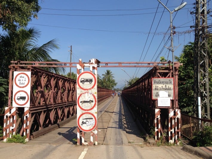 Brücke in Luang Prabang 