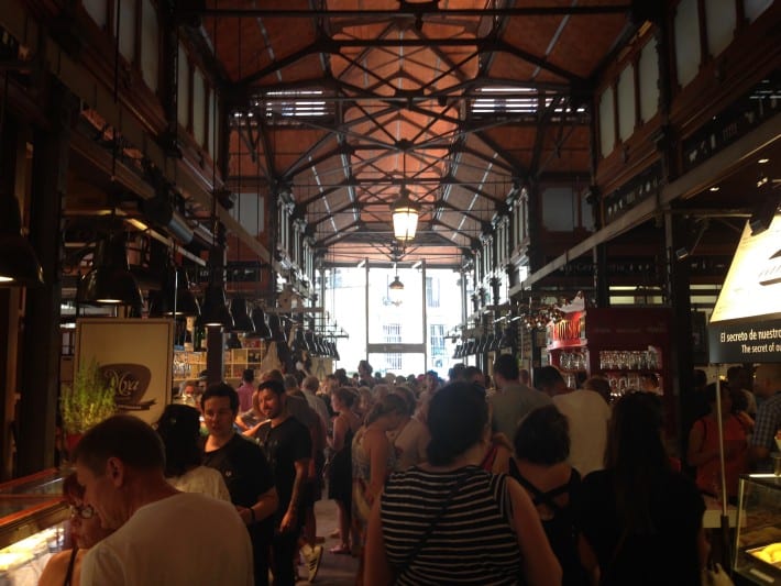 Markthalle in Madrid