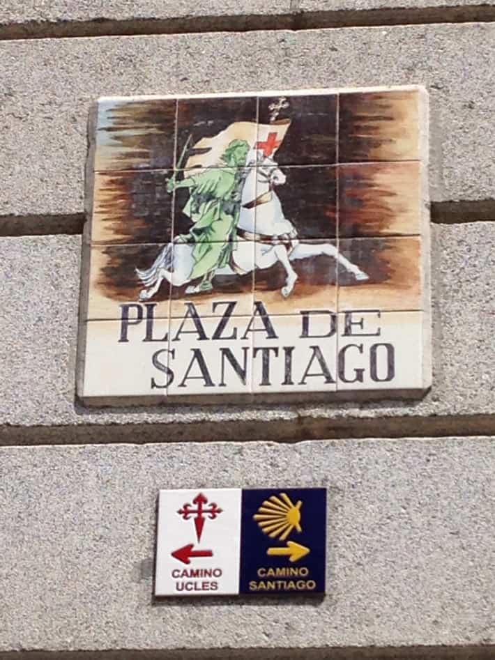 Plaza de Santiago in Madrid